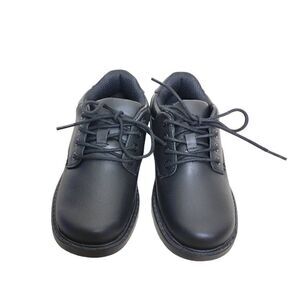 Stride Rite SR Murphy Black Leather Dress Shoes Sneakers Boys 11.5